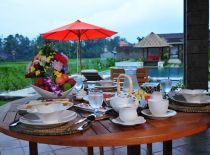 Villa Griya Atma, Breakfast area